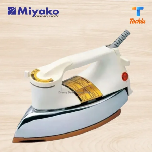 Miyako heavy weight Automatic electric dry iron1000 Watt EI-130