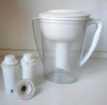 Portable Water Filter Pitcher Large Capacity with Activated Carbon for Home or Office Clean Purify Water Easily Convenient Water Pitcher