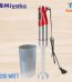 Miyako Electric Hand Blender 1200 watt • Brand: Miyako • Model: HM-5028 • Power: 1200 watt • Comfortable Handling • Two Speeds • Various Food • Unique Blend System • Super Fine Processing • Detachable Rod • Low Noise • Premium European Quality • 1 year warranty • Cash on home delivery