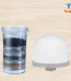 Product details of 5-Stage Replacement Carbon Mineral Filter Cartridges + Ceramic Dome for Countertops and Water Coolers CERAMIC FILTER SILVER ACTIVATED CARBON SILICA SANDS Size: 7.5 X 8.5 X 14.5cm Diameter: fit to 8.5cm Weight: 572.8g Ceramic Dome Replacement Water Filter The Ceramic Filter has a pore diameter of 0.2 micron while inorganic compounds range from 0.3 to 1.0 micron in size. Pore diameter of 0.2~0.5 microns, most bacteria is 0.5 microns or larger Traps and filters dirt, contaminants and bacteria Removes impurities and volatile organic chemicals such as pesticides and herbides Made of highly compressed ceramic diatomaceous substances Allows you to enjoy clean water Life time: About 6 months. Best purification up to 5000L (+-) Colour White
