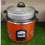 Product details of Prestidge Automatic Rice Cooker and Keep Warming Double Pot (SS Pot+non-stck pot) 2.8 Ltr. Product details of Prestidge Automatic Rice Cooker and Keep Warming Double Pot (SS Pot+non-stck pot) 2.8 Ltr. Brand: Prestidge Capacity: 2.8 Liters Double Pot (SS Pot+non-stck pot) with Glass Lid Inner pot non stick coating inside two layers with Food Grade Automatic Cooking One Touch Button For Easy Control Automatic Keep Warm Function Over-Heat Protector And Energy Saving Power: 1000 Watt 12 Month Warranty