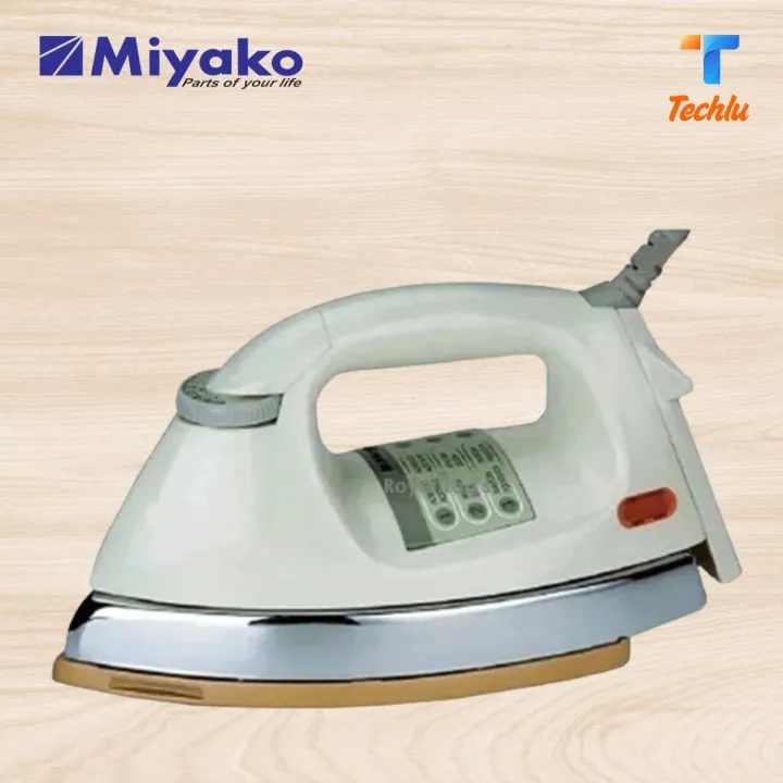 Miyako heavy weight Automatic electric dry iron1000 Watt EI-135