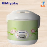Miyako 3 In 1 Electric Rice Cooker /Miyako Rice Cooker 2.8 Ltr. ASL-602 Brand: Miyako Model: ASL-602 Capacity: 2.8 Liters single Pot (Non Stick) with Glass Lid Inner pot non stick coating inside two layers with Food Grade Automatic Cooking One Touch Button For Easy Control Automatic Keep Warm Function Over-Heat Protector And Energy Saving Power: 1000 Watt