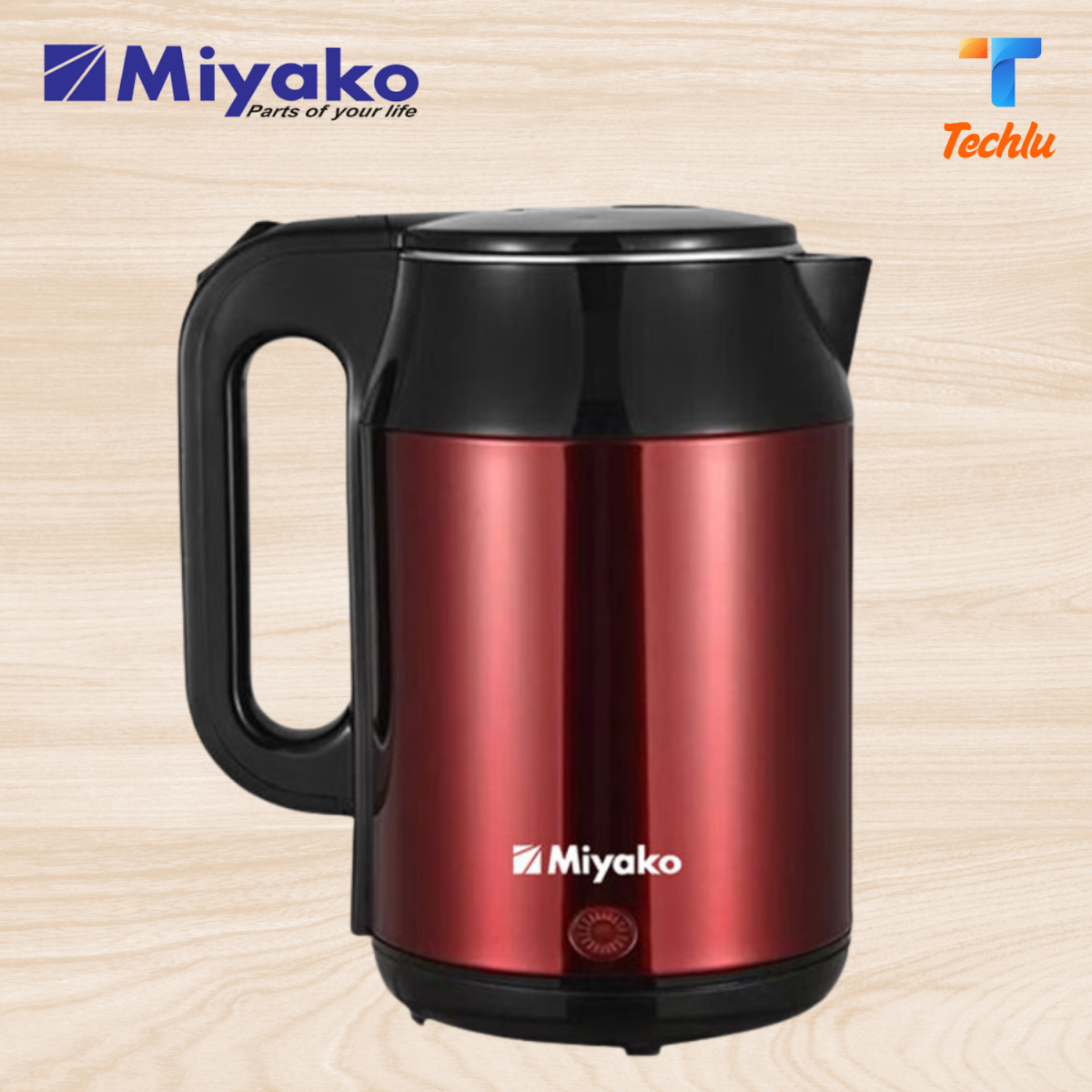 Miyako electric kettle 2 liter (1) Miyako Cordless Electric Kettle 2 Liter MK-1920-BT