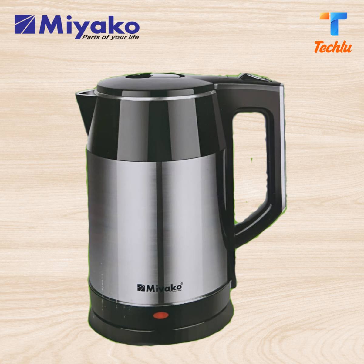 Miyako Cordless Electric Kettle 3 Liter MJK-2309