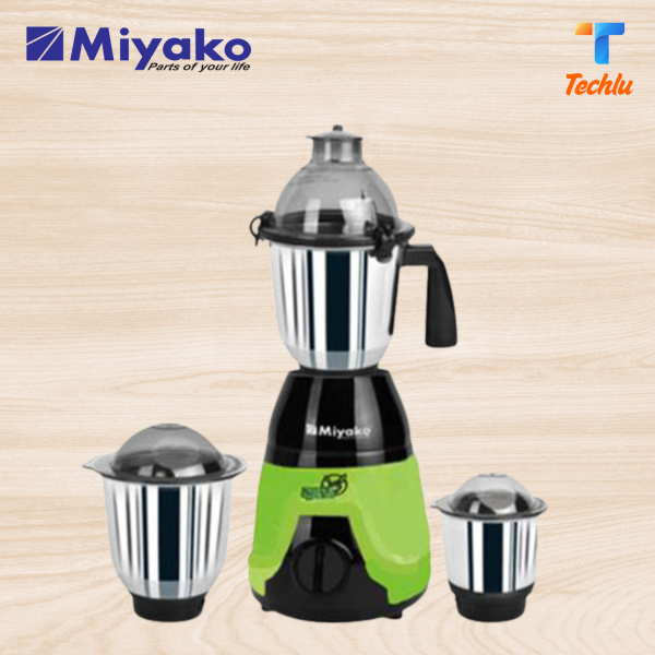 Miyako 3 in 1 Blender & Mixer Grinder Green Hornet 850 watt