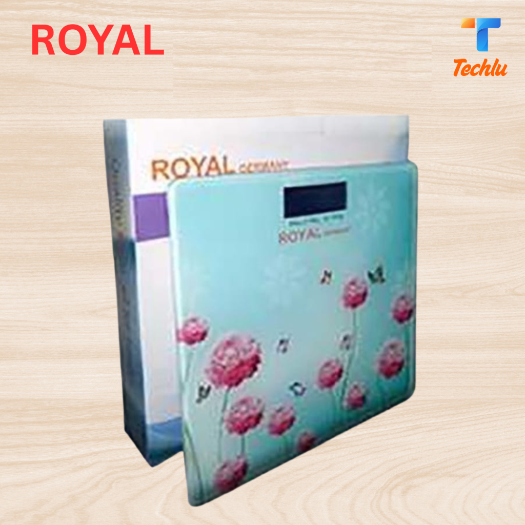 Royal Digital Body Scale with LED Display/Royal Germany personal Weight Machine/ Bathroom Scales