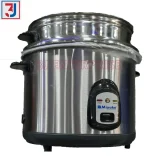 Miyako Double Pot 3 In 1 Non Stick Rice Cooker Mrc-2180 SSNS 2.8 Liter