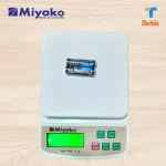 Miyako Kitchen Scale /Small Item Scale Touch Control ACS B3 10 KG Model: ACS-B3 Can weight upto 10 KG Measures in Increment of 1 GM Large & Easy Display Touch Control Stainless Steel Design