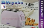 Miyako Electric Bread Toaster 2 Slice KT-6001
