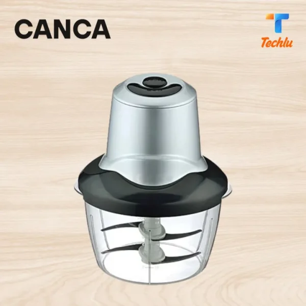 Product details of Canca Quick Chopper 300 Watt 1.5 Liter AB-CP04 Power Consumption: 300 Watt Power Source: 110-220V Making Salad Cutting Meat Chopping, Mixing, Pureeing Shredding & Slicing Capacity: 1.5 Liter